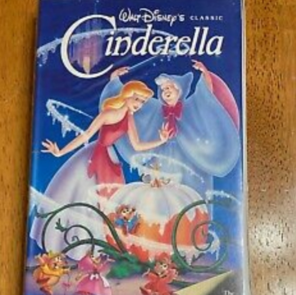 Cinderella (VHS, 1992) Walt Disney 410 Black Diamond The Classics